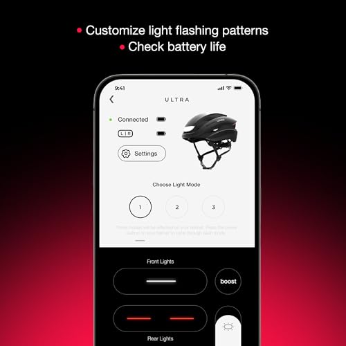 Smart Bike Helmet – LED Lights, Turn Signals