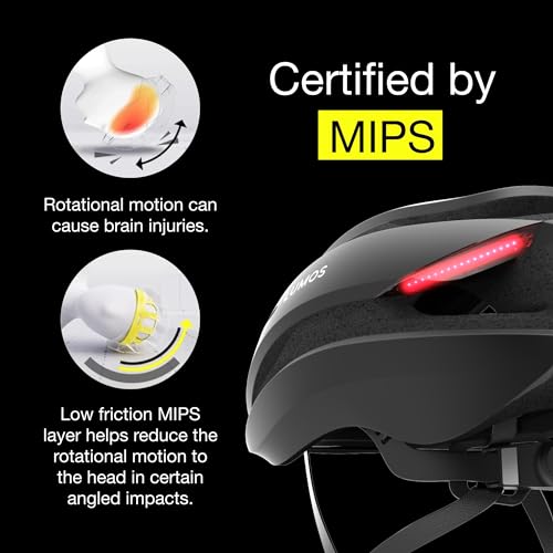 Smart Bike Helmet – LED Lights, Turn Signals