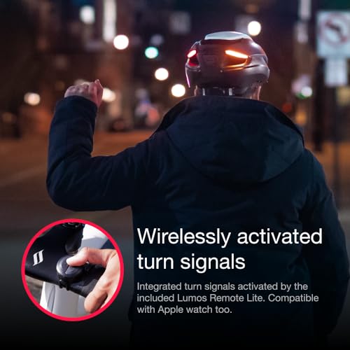 Smart Bike Helmet – LED Lights, Turn Signals