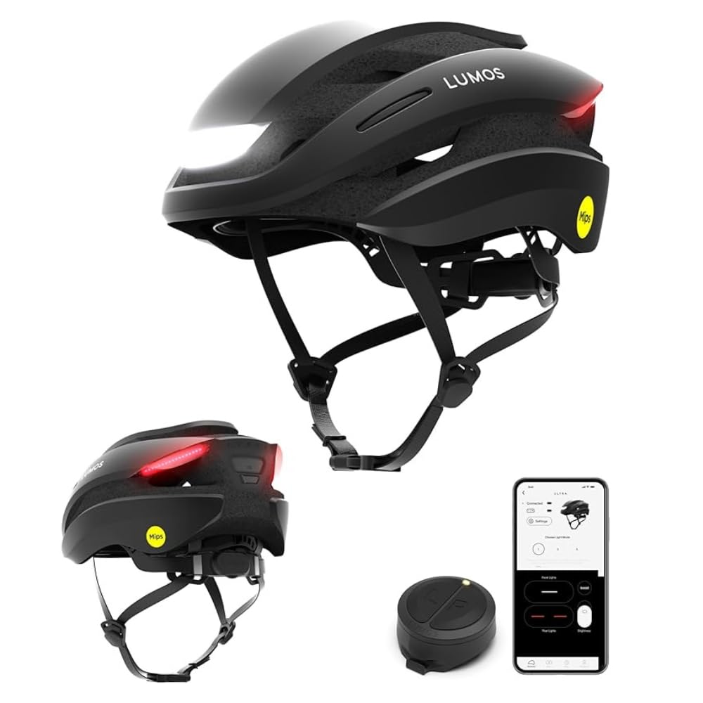 Smart Bike Helmet – LED Lights, Turn Signals