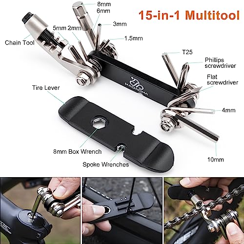 Bike Tool Kit – Phone Mount Bag, Tire Pump & Multitool