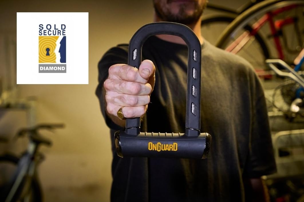 Hardened Steel U-Lock – Angle Grinder Resistant