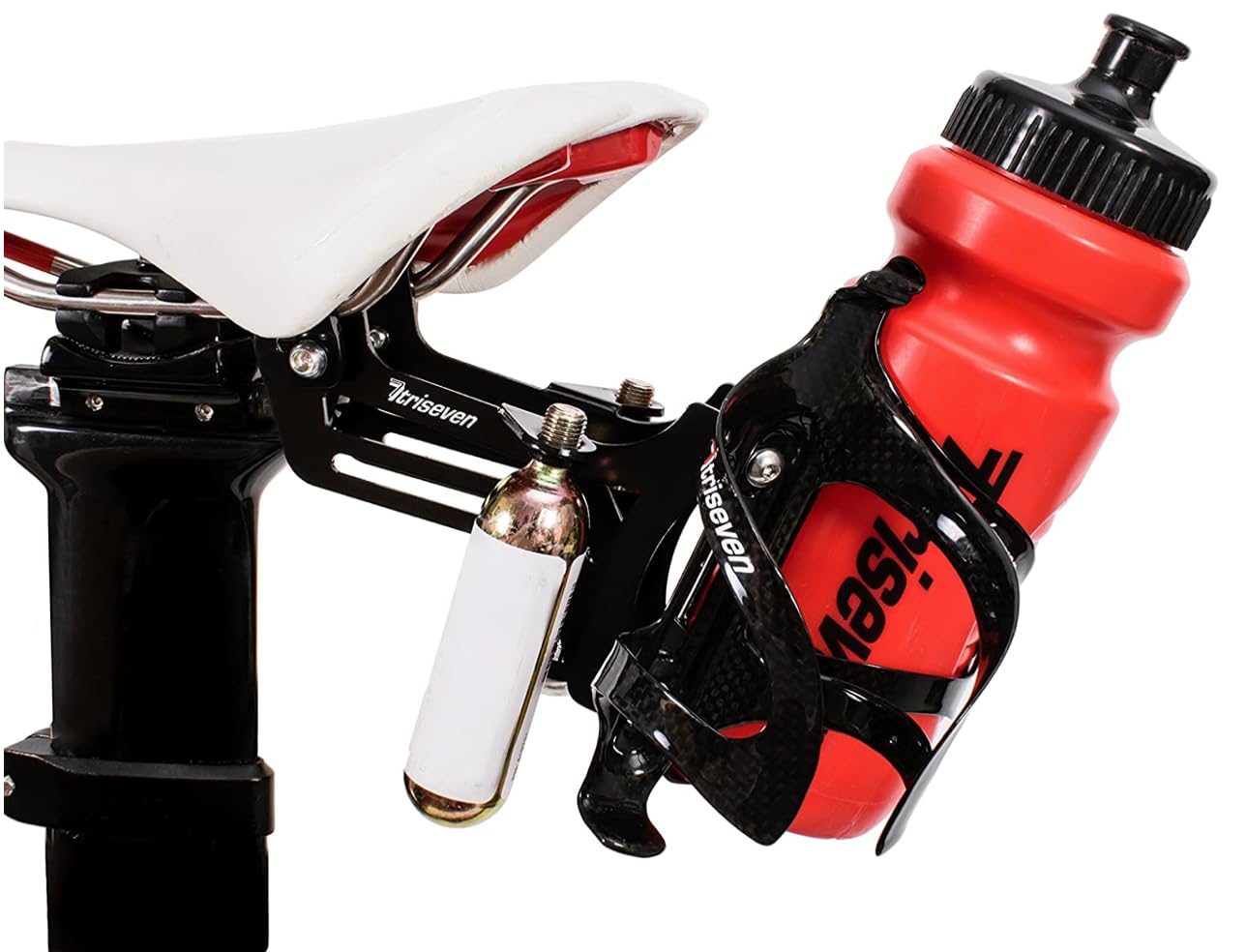 Bike Bottle Holder – Dual Water Bottle & CO2 Mount
