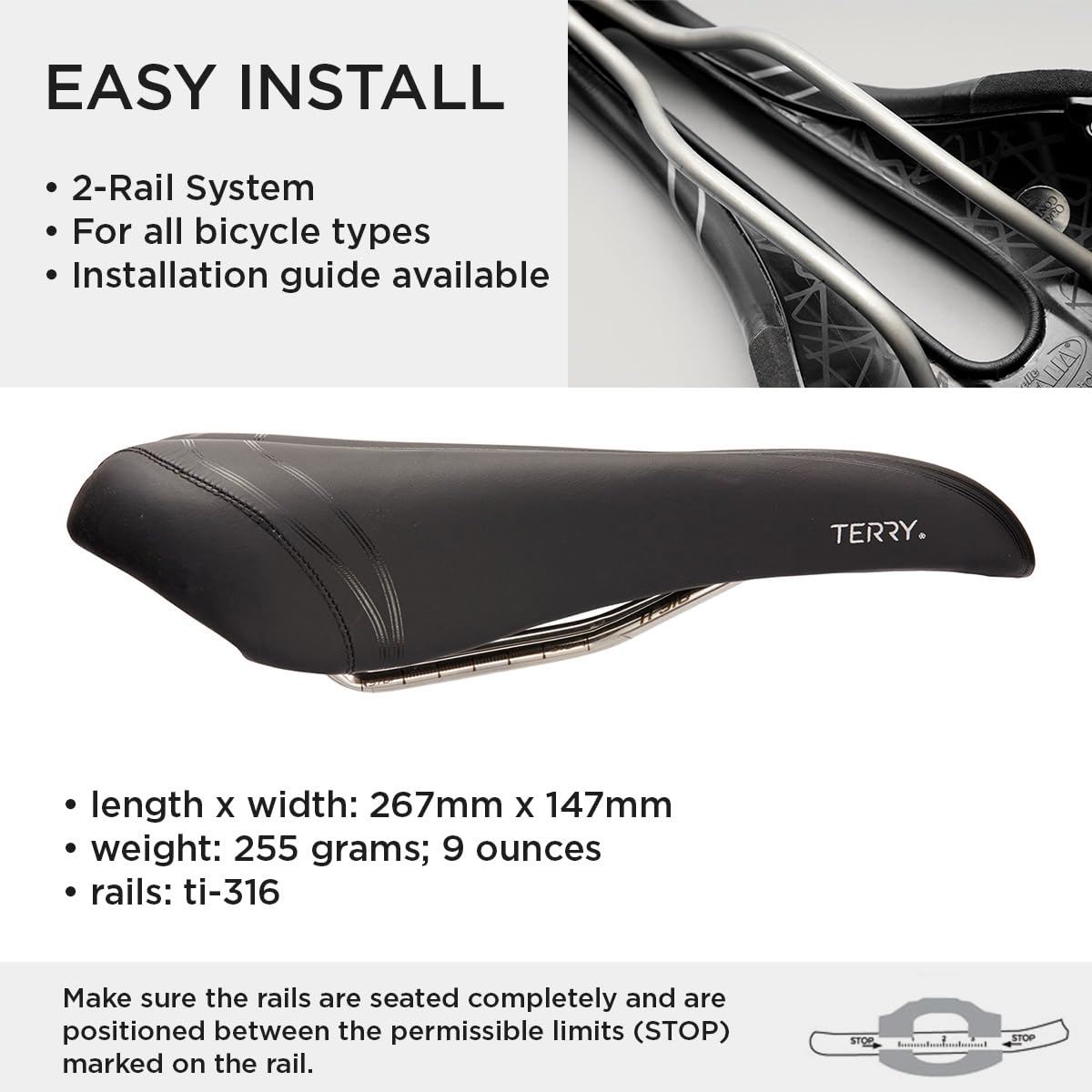 Comfort Bike Saddle – Long Distance Cycling Seat