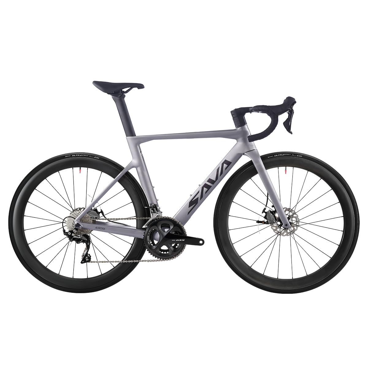 T800 Carbon Road Bike – Shimano 105, 22-Speed, Disc Brakes