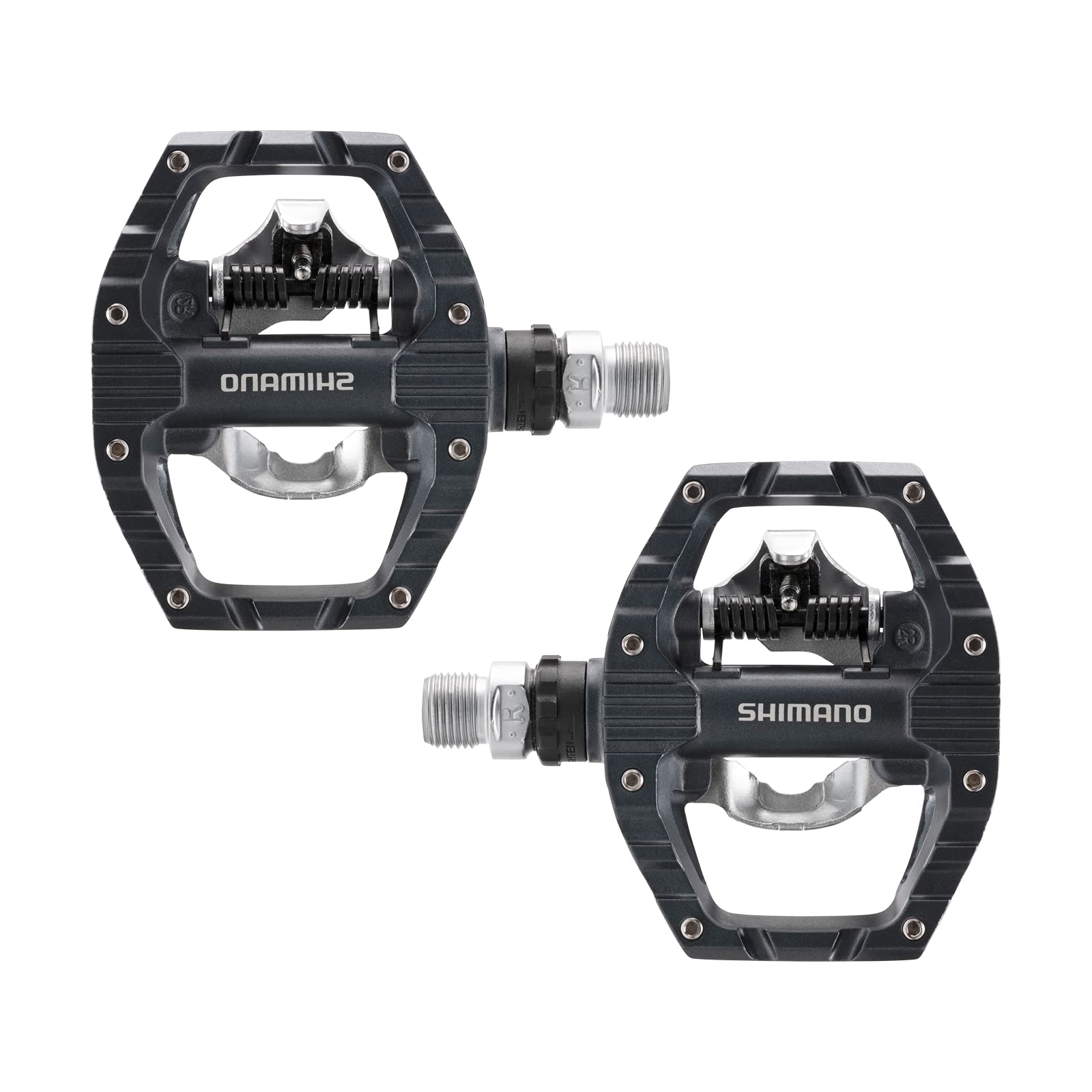 SHIMANO PD-EH500 SPD & Flat Dual Sided Bike Pedal for Indoor Cycling & Urban Riding