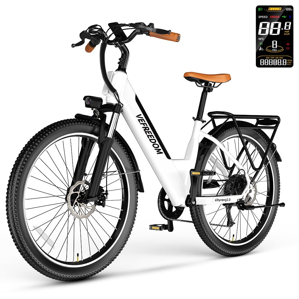 Electric Mountain Bike – 1000W/1500W, 80-Mile Range, Removable Battery