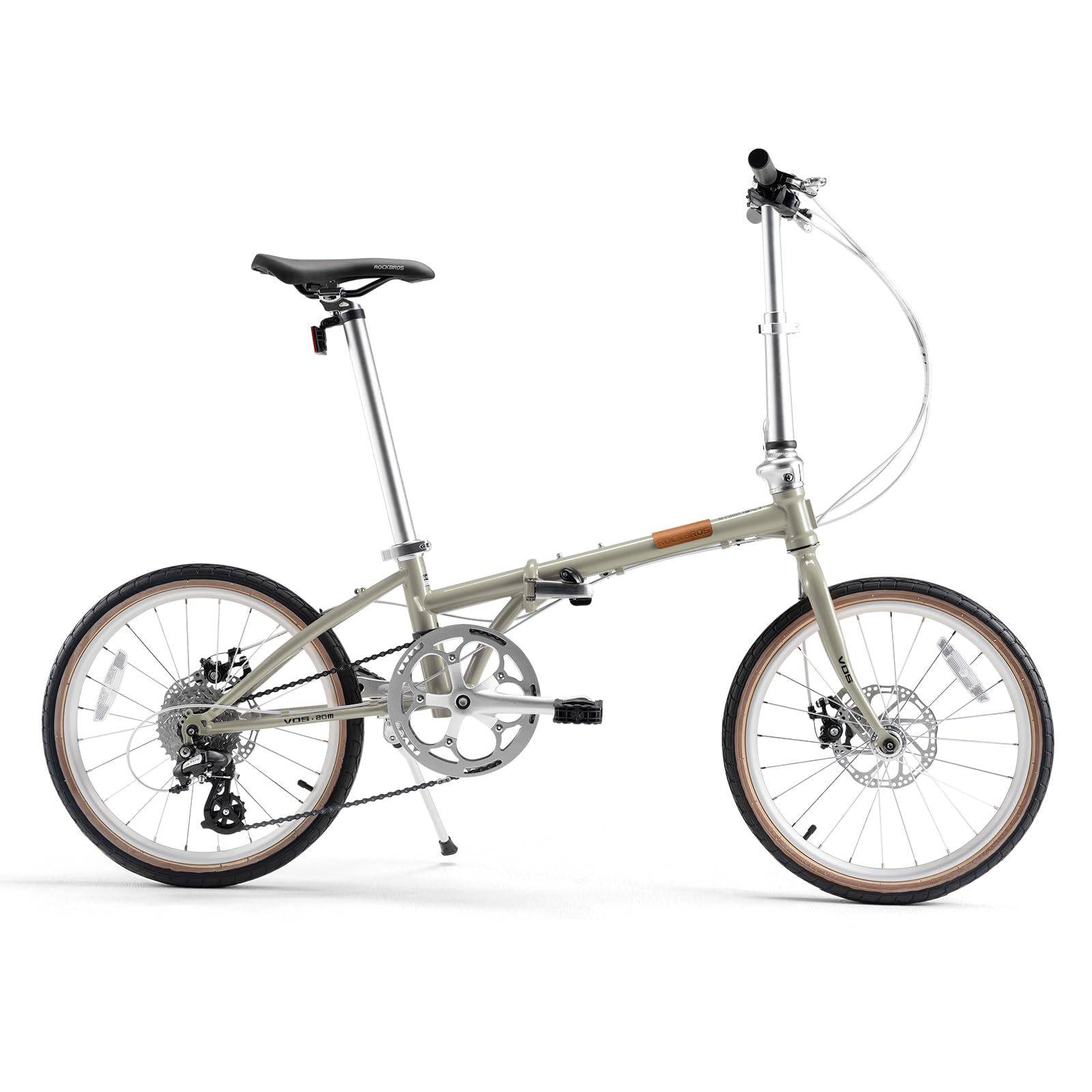20" Folding Bike – Shimano 8-Speed, Disc Brakes