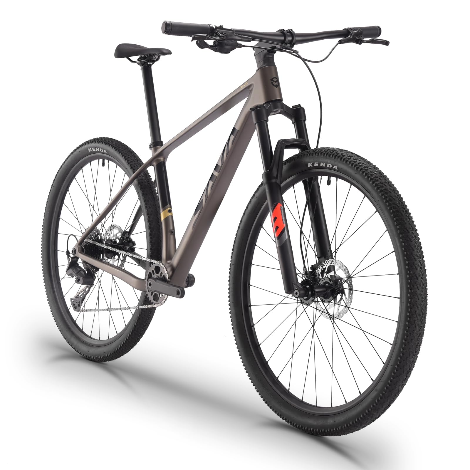 Carbon Fiber MTB – Shimano 10-Speed, Hydraulic Disc Brakes