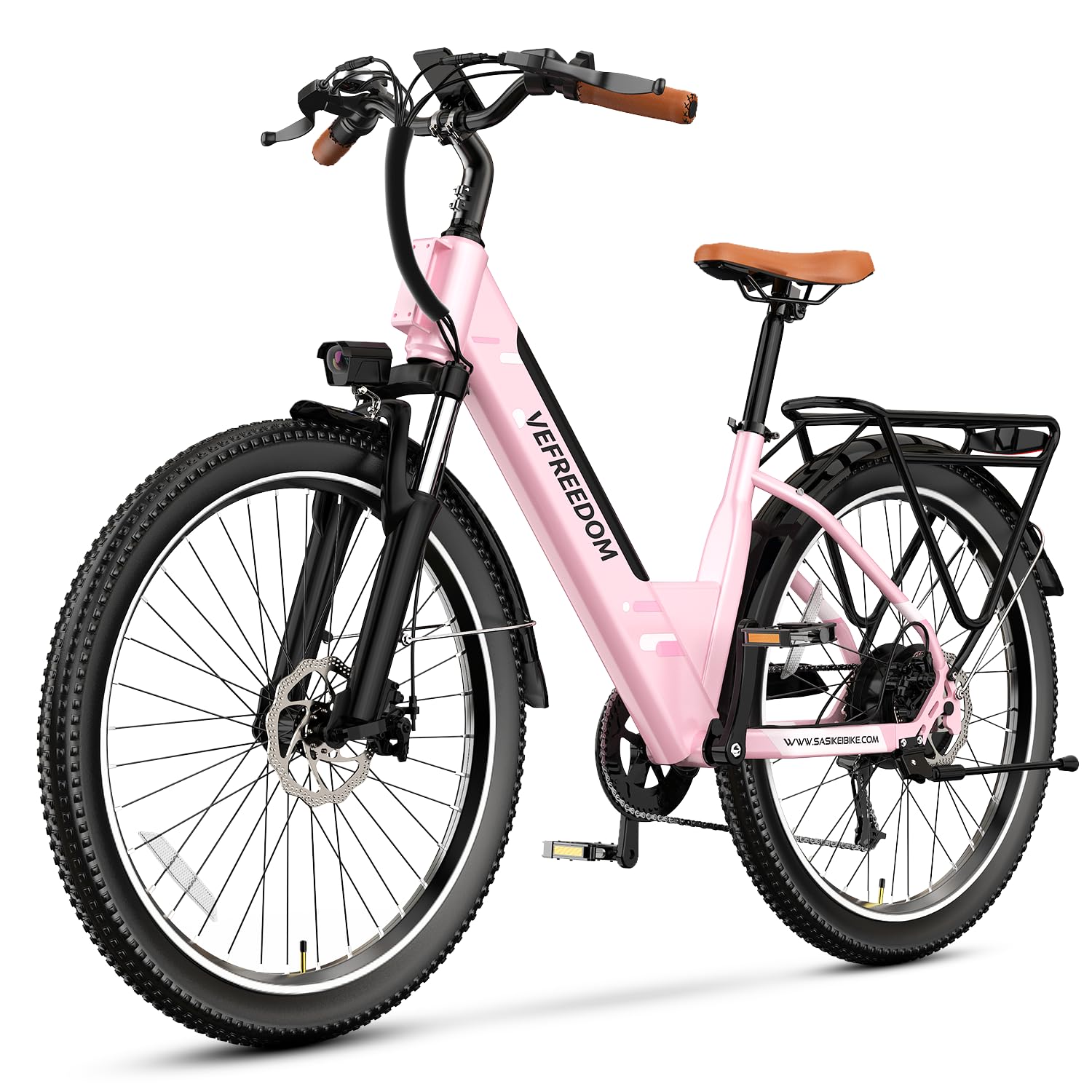 Electric Mountain Bike – 1000W/1500W, 80-Mile Range, Removable Battery