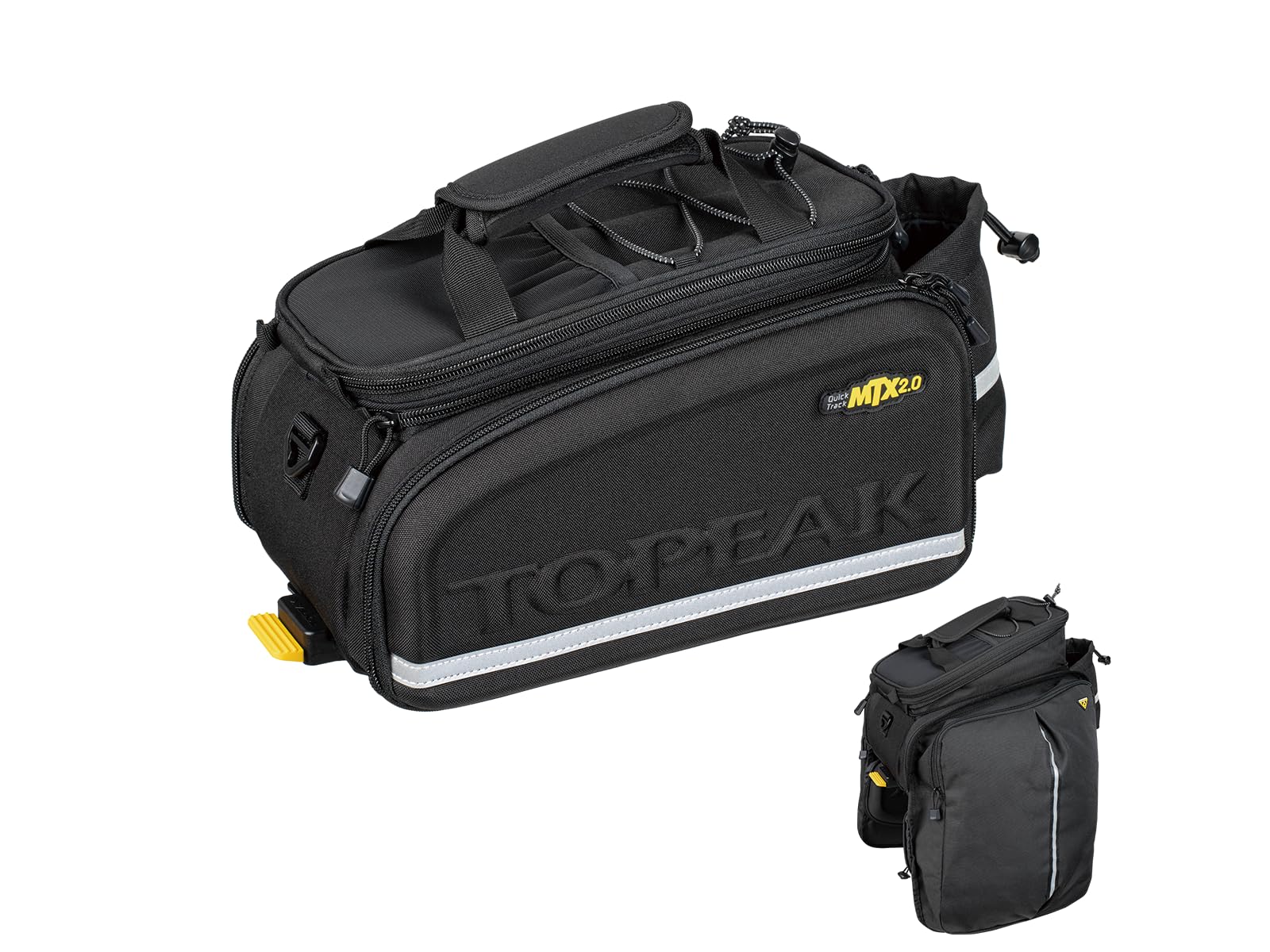 Topeak MTX TrunkBag - Rear Bicycle Bag - Spacious Storage and Easy Mounting