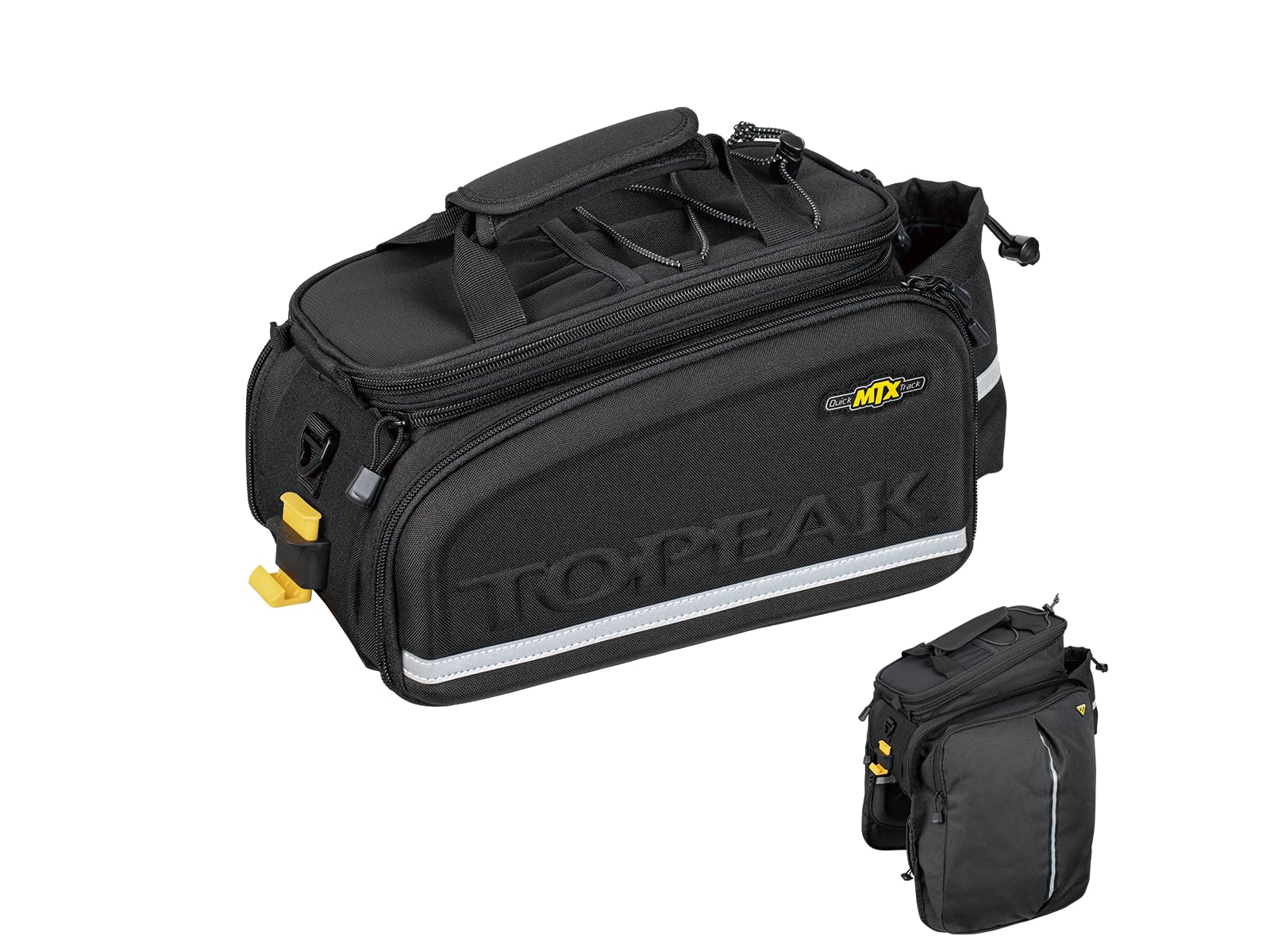 Topeak MTX TrunkBag - Rear Bicycle Bag - Spacious Storage and Easy Mounting