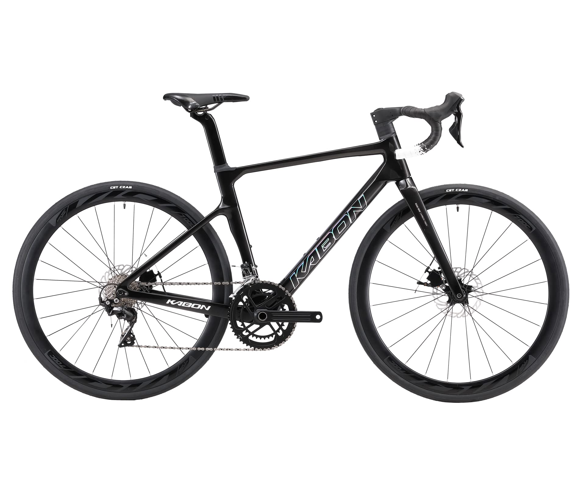 Carbon Road Bike – T800 Frame, 18-Speed, Disc Brakes