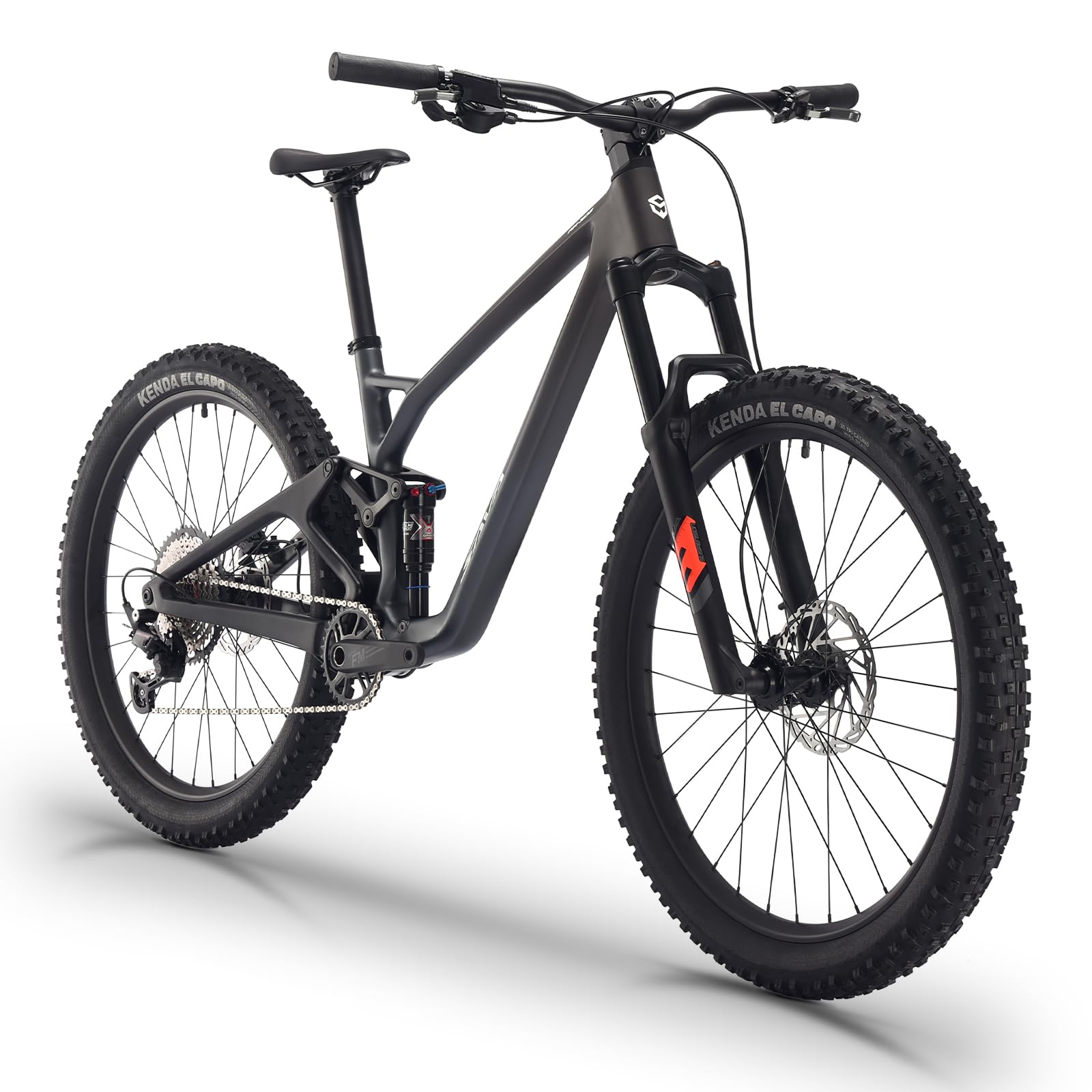 Carbon Fiber Mountain Bike – Full Suspension, 12-Speed