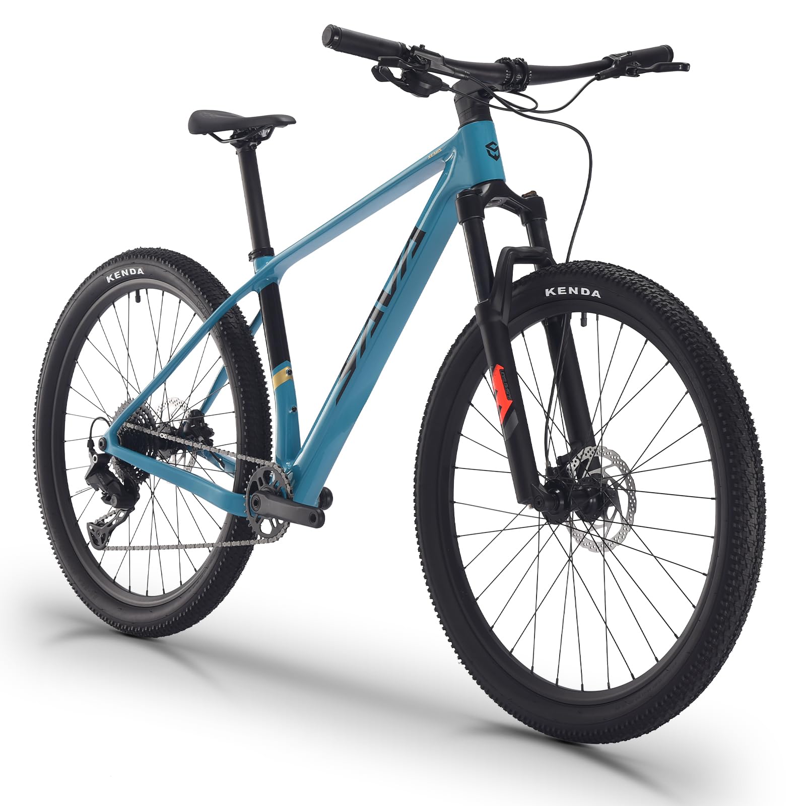 Carbon Fiber MTB – Shimano 10-Speed, Hydraulic Disc Brakes