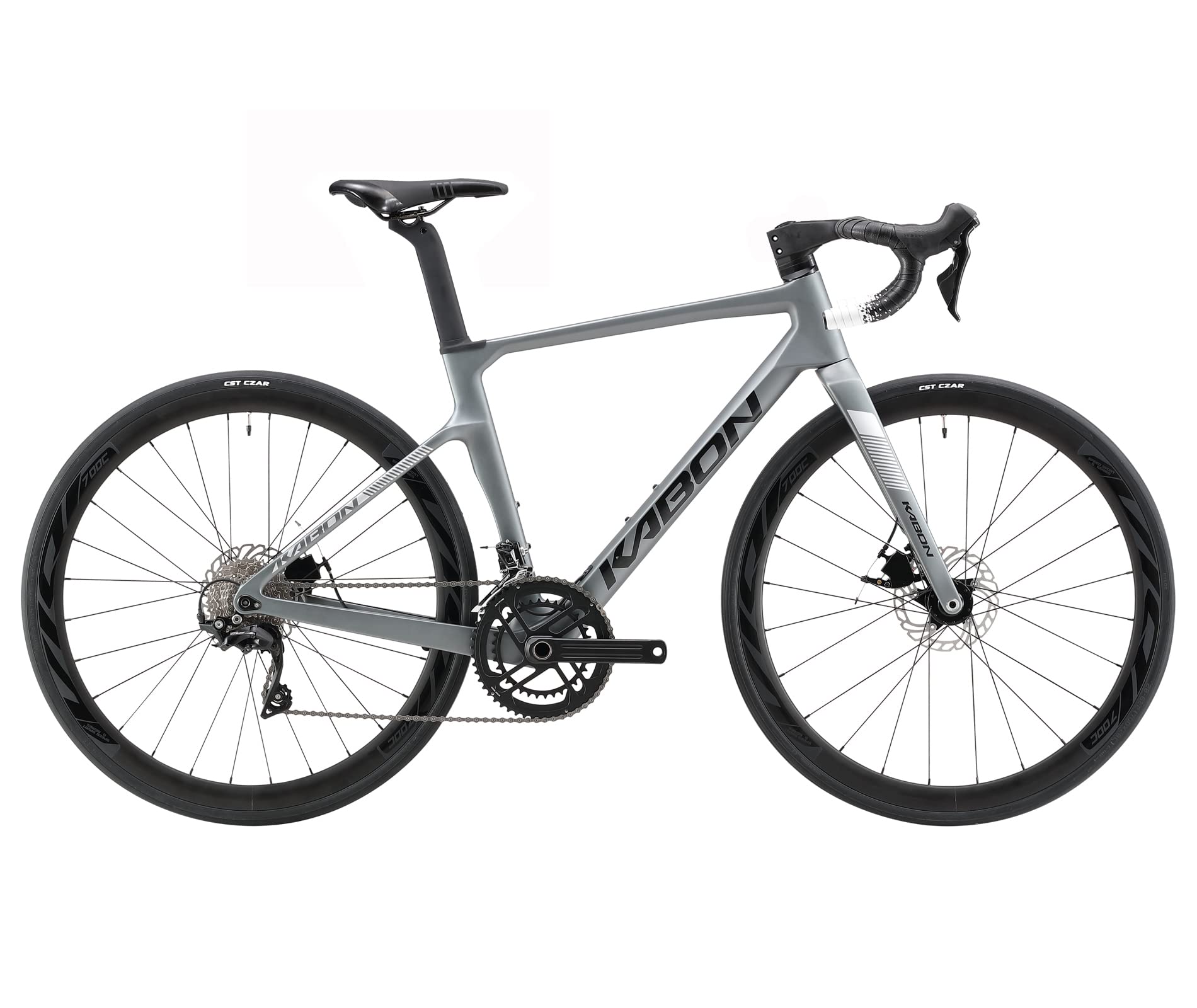Carbon Road Bike – T800 Frame, 18-Speed, Disc Brakes