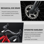 Carbon Road Bike – T800 Frame, 18-Speed, Disc Brakes