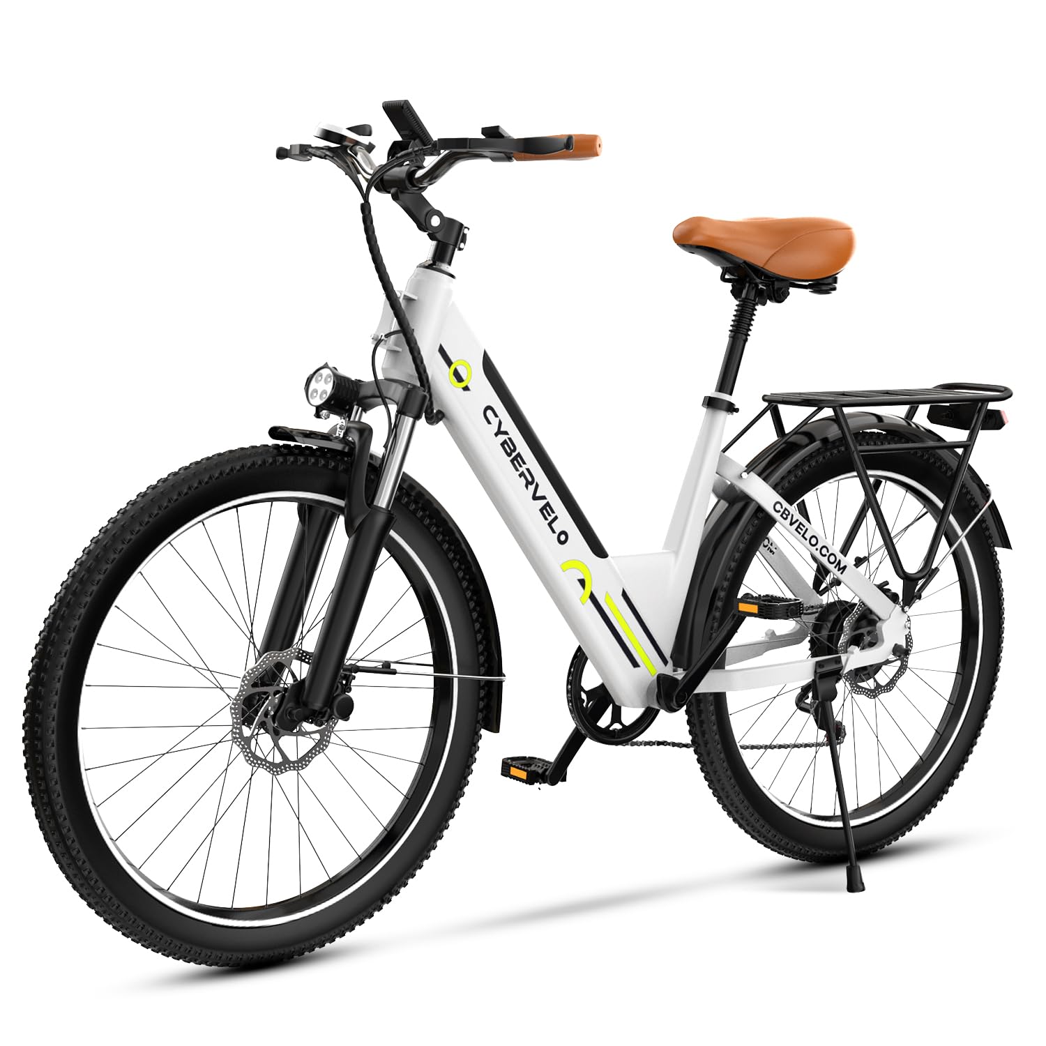 26" Electric Bike – 1000W, 48V Battery, 7-Speed