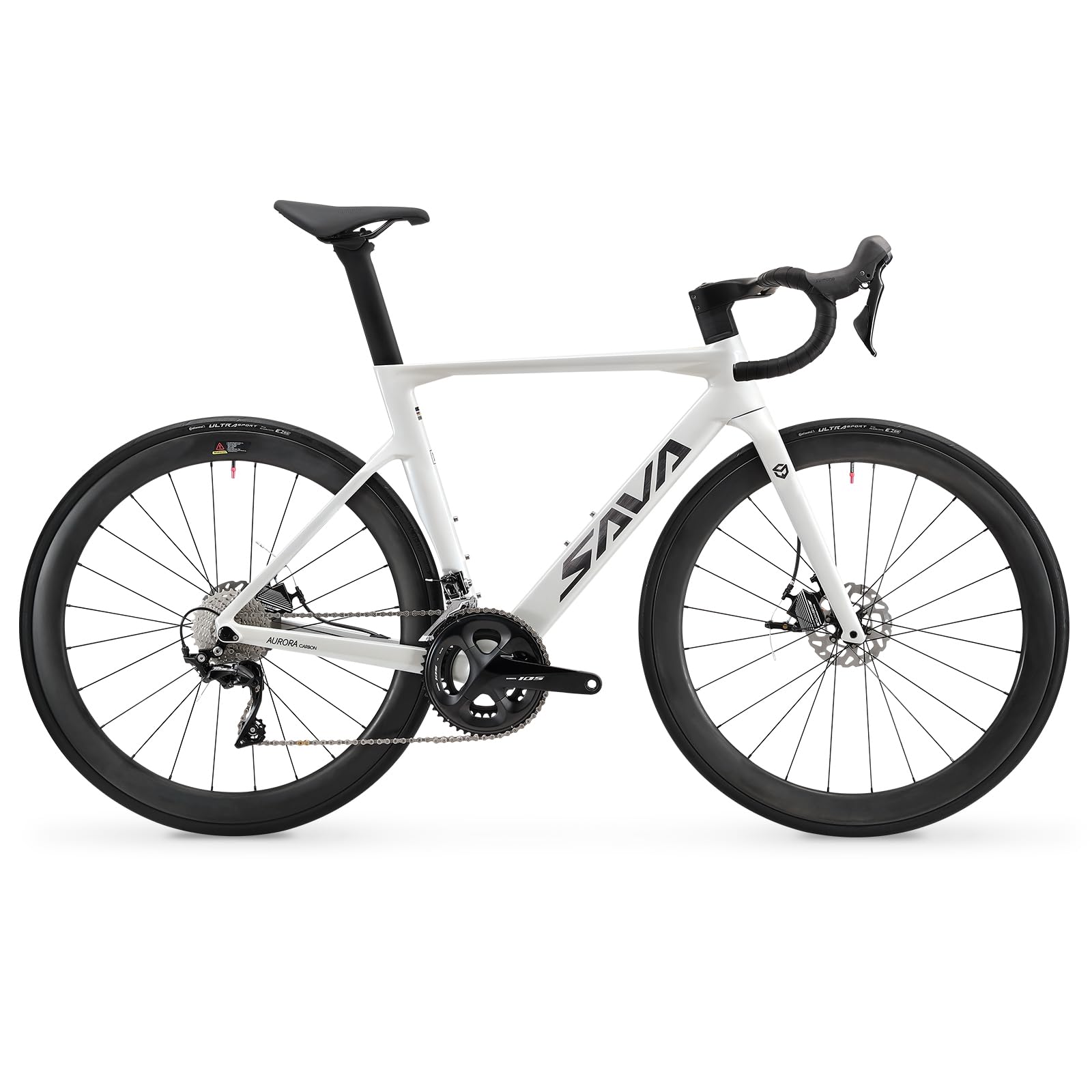 T800 Carbon Road Bike – Shimano 105, 22-Speed, Disc Brakes