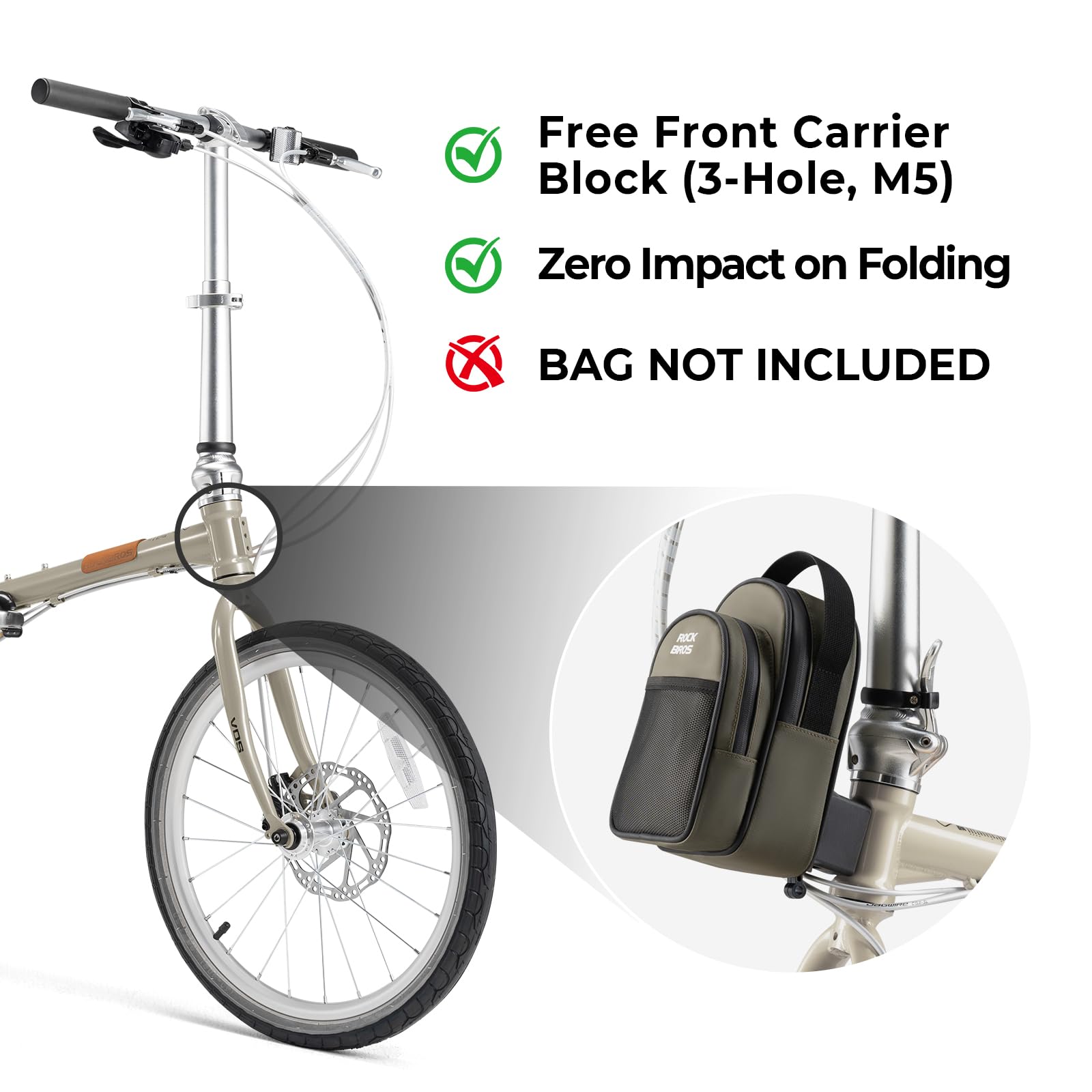 20" Folding Bike – Shimano 8-Speed, Disc Brakes