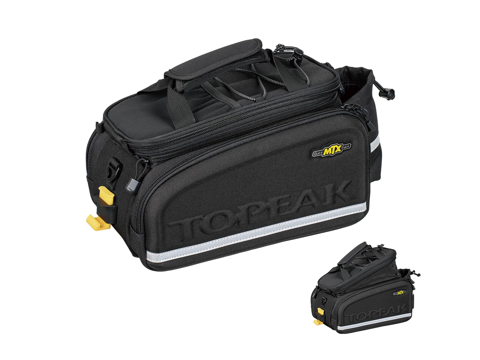 Topeak MTX TrunkBag - Rear Bicycle Bag - Spacious Storage and Easy Mounting