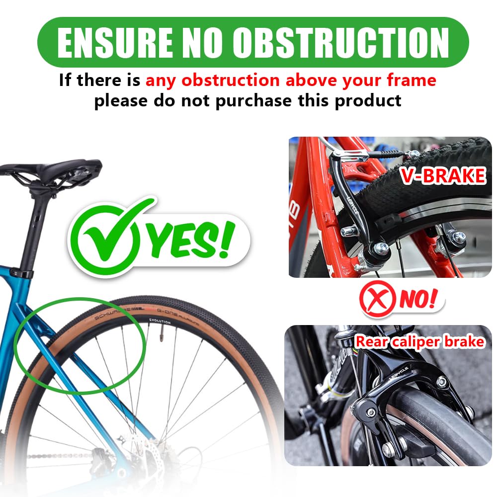 Bike Fender Set – Quick Release Mud Guards for Road & Gravel Bikes