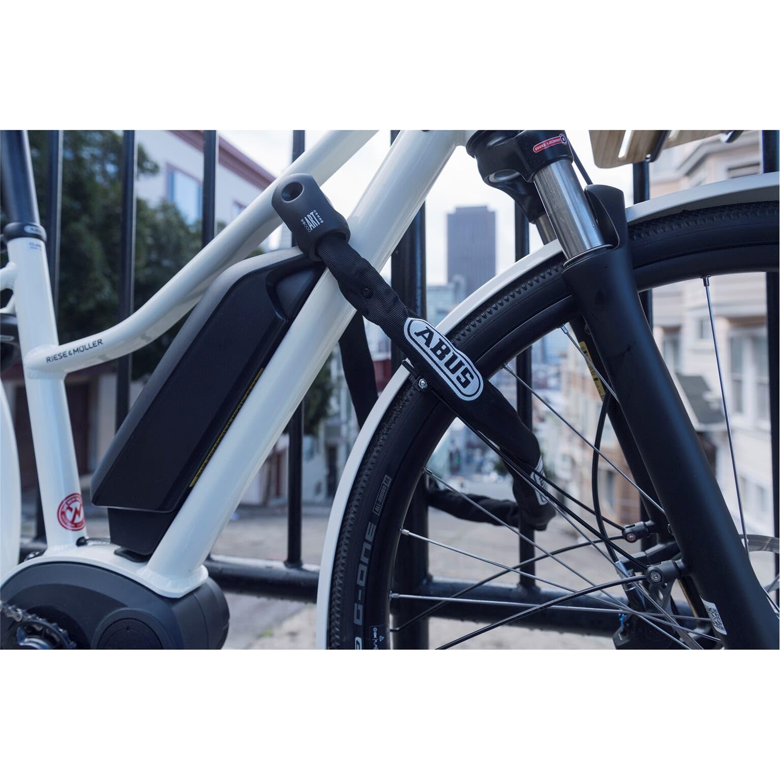 Steel Chain Bike Lock – XPlus Cylinder, 8mm Security Chain