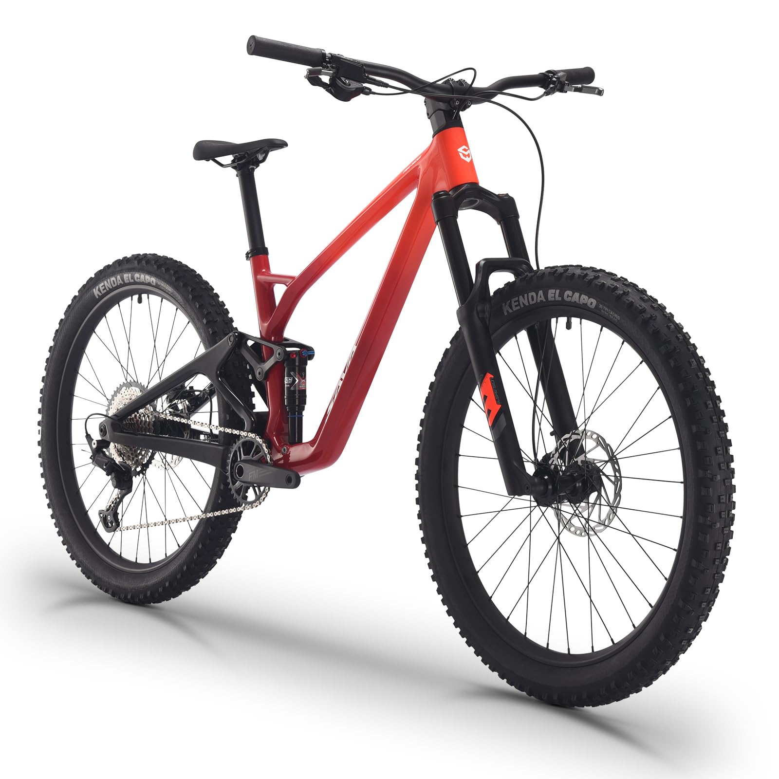 Carbon Fiber Mountain Bike – Full Suspension, 12-Speed