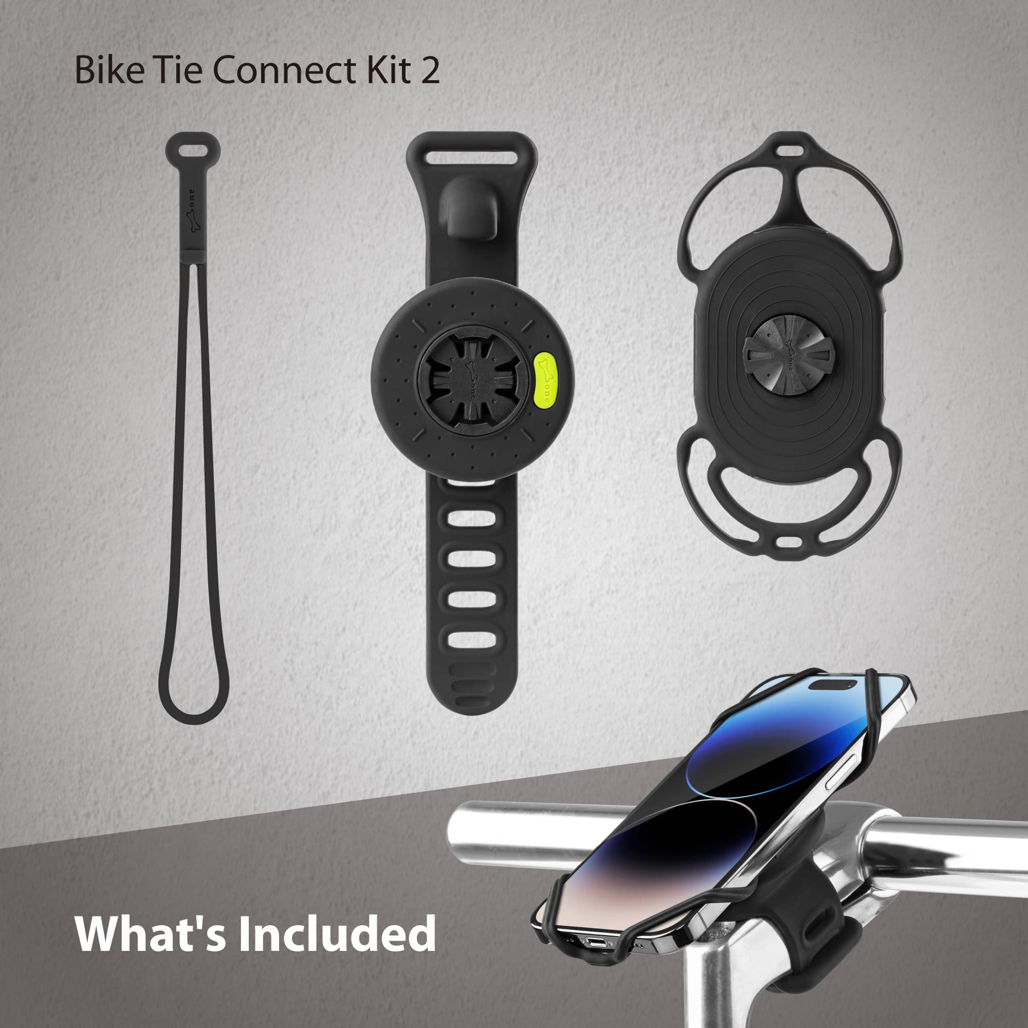 Bike Phone Mount – Detachable 360° Silicone Holder
