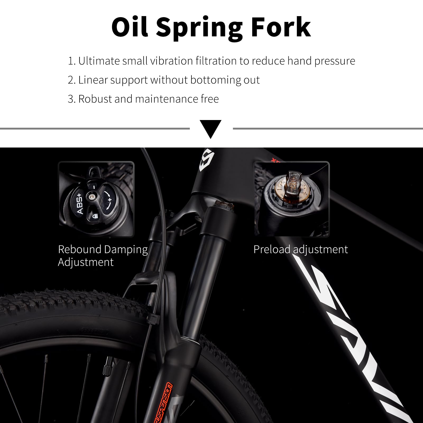 Carbon Fiber MTB – Shimano 10-Speed, Hydraulic Disc Brakes
