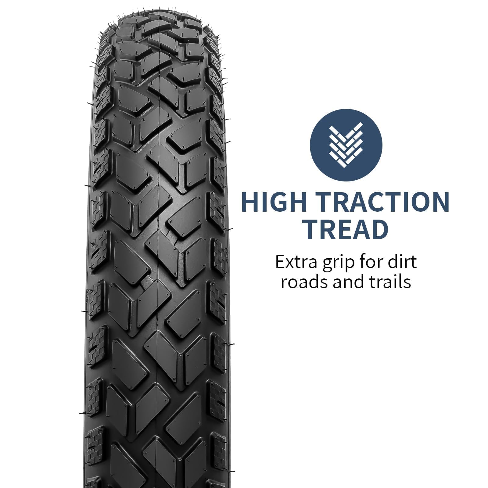 26x4 E-Bike Fat Tire Set – Heavy Duty All-Terrain Tires & Tubes