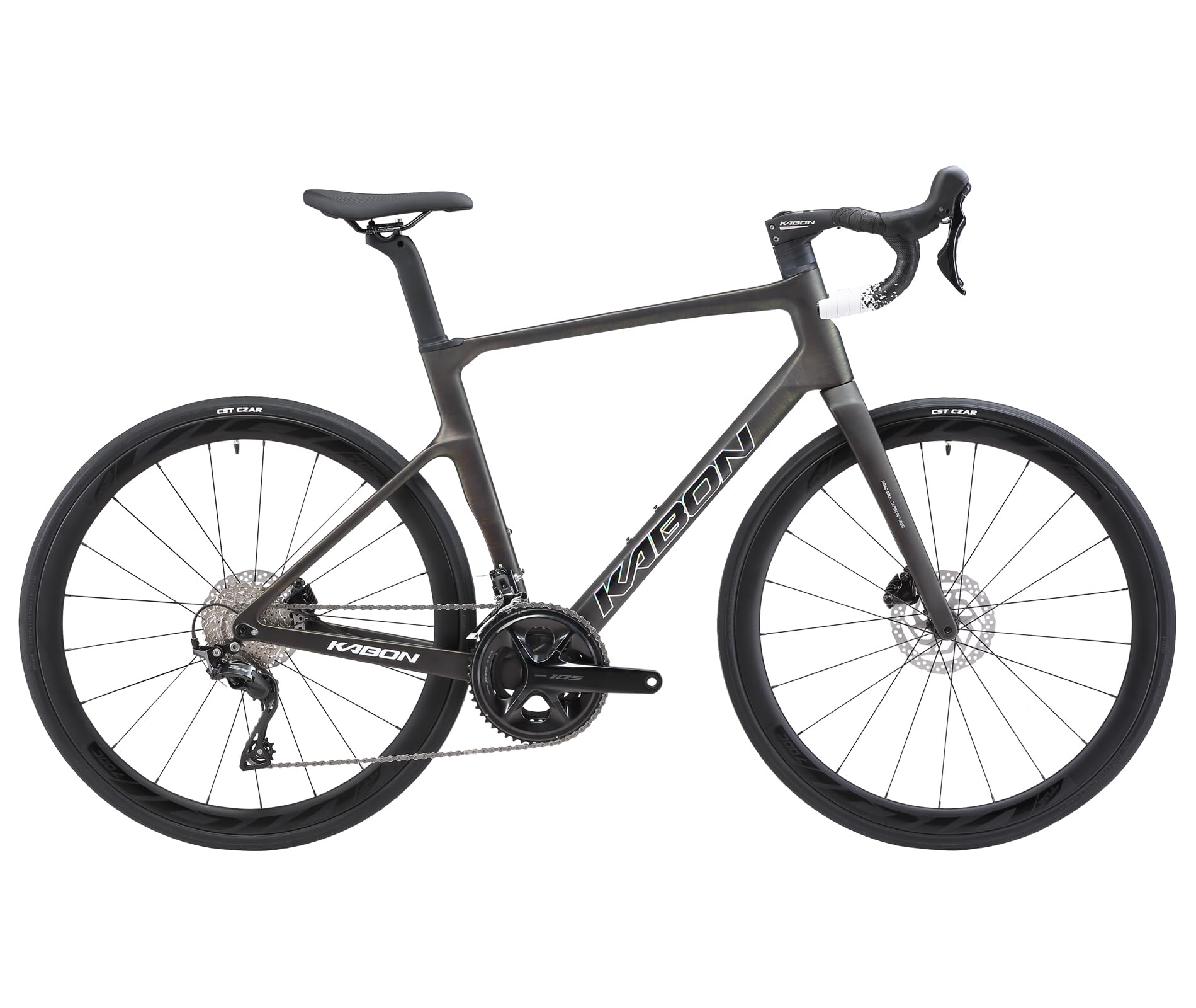 Carbon Road Bike – T800 Frame, 18-Speed, Disc Brakes
