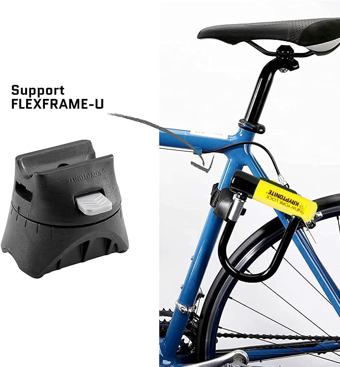 Heavy Duty Bike U-Lock – 16mm Anti-Theft Security Lock