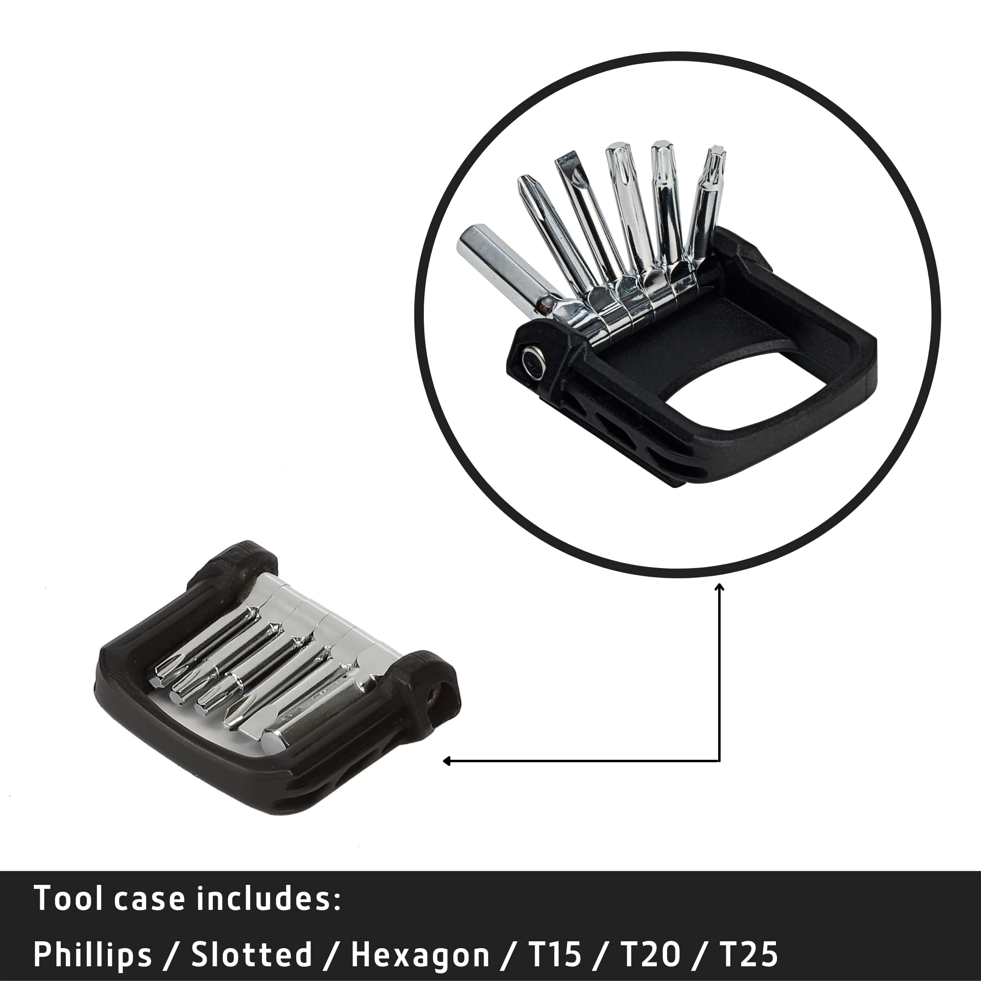 Bike Bottle Cage – Repair Tool Kit Included