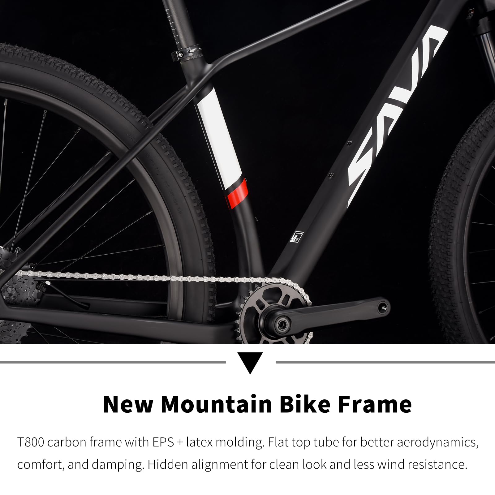 Carbon Fiber MTB – Shimano 10-Speed, Hydraulic Disc Brakes