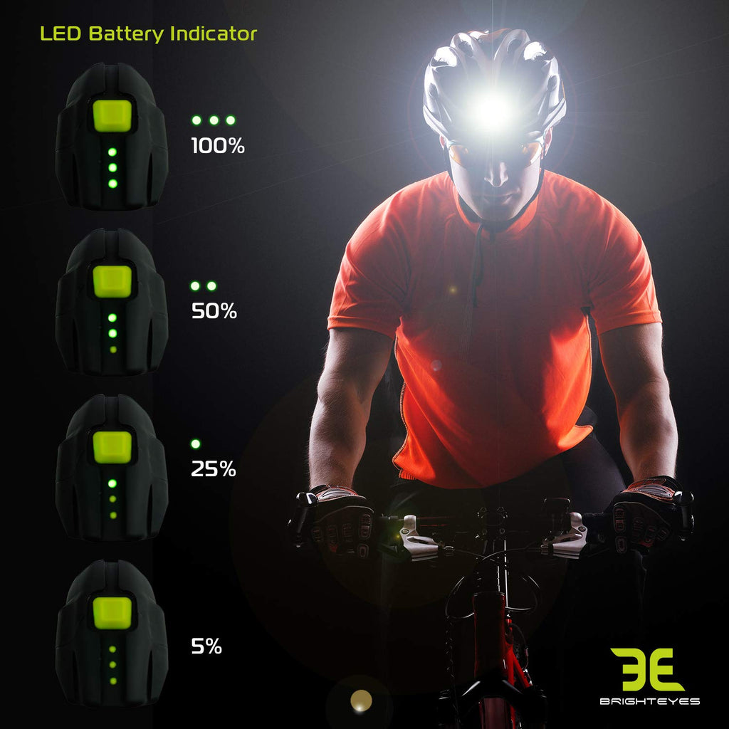 1800 Lumen Bike Light Set – USB Rechargeable