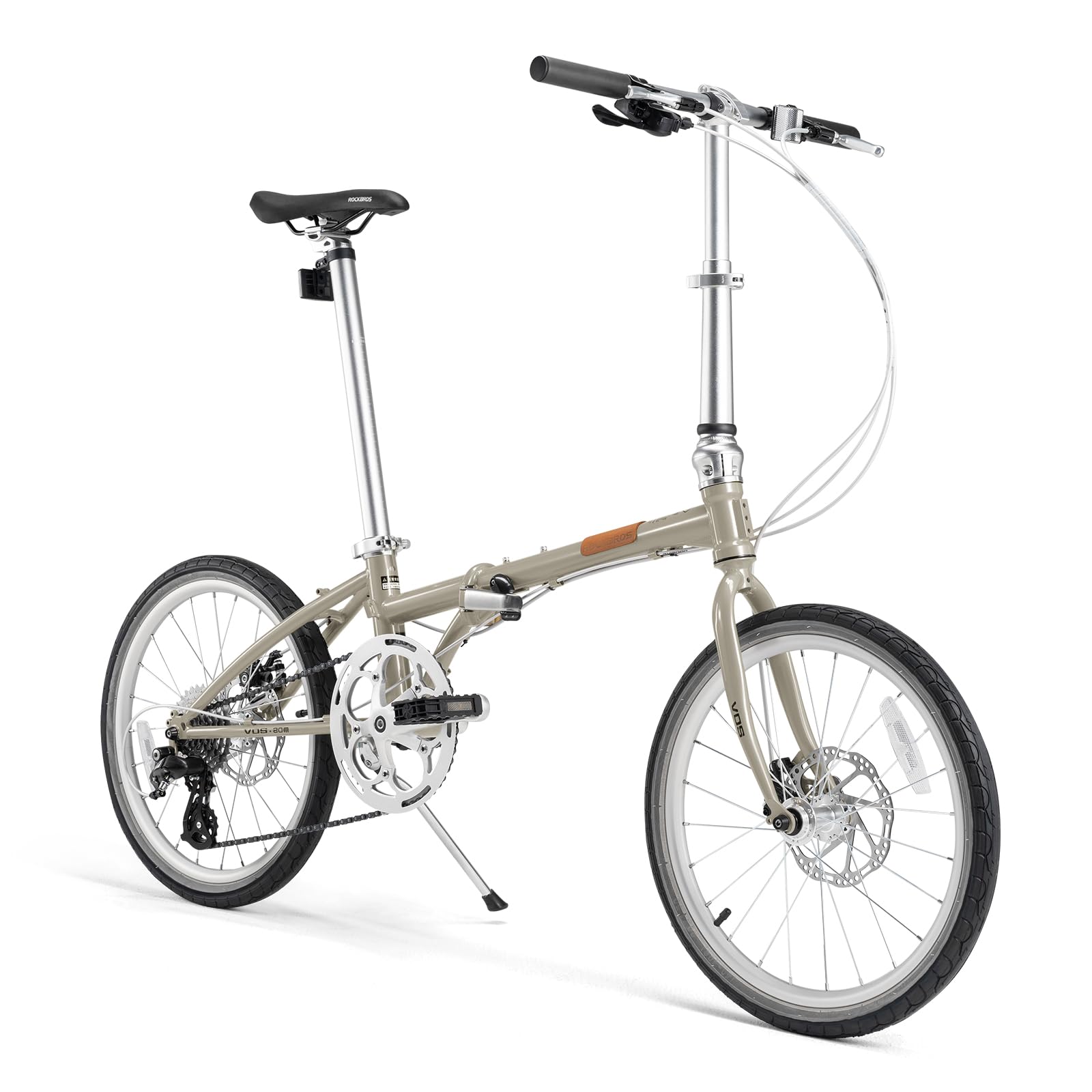 20" Folding Bike – Shimano 8-Speed, Disc Brakes