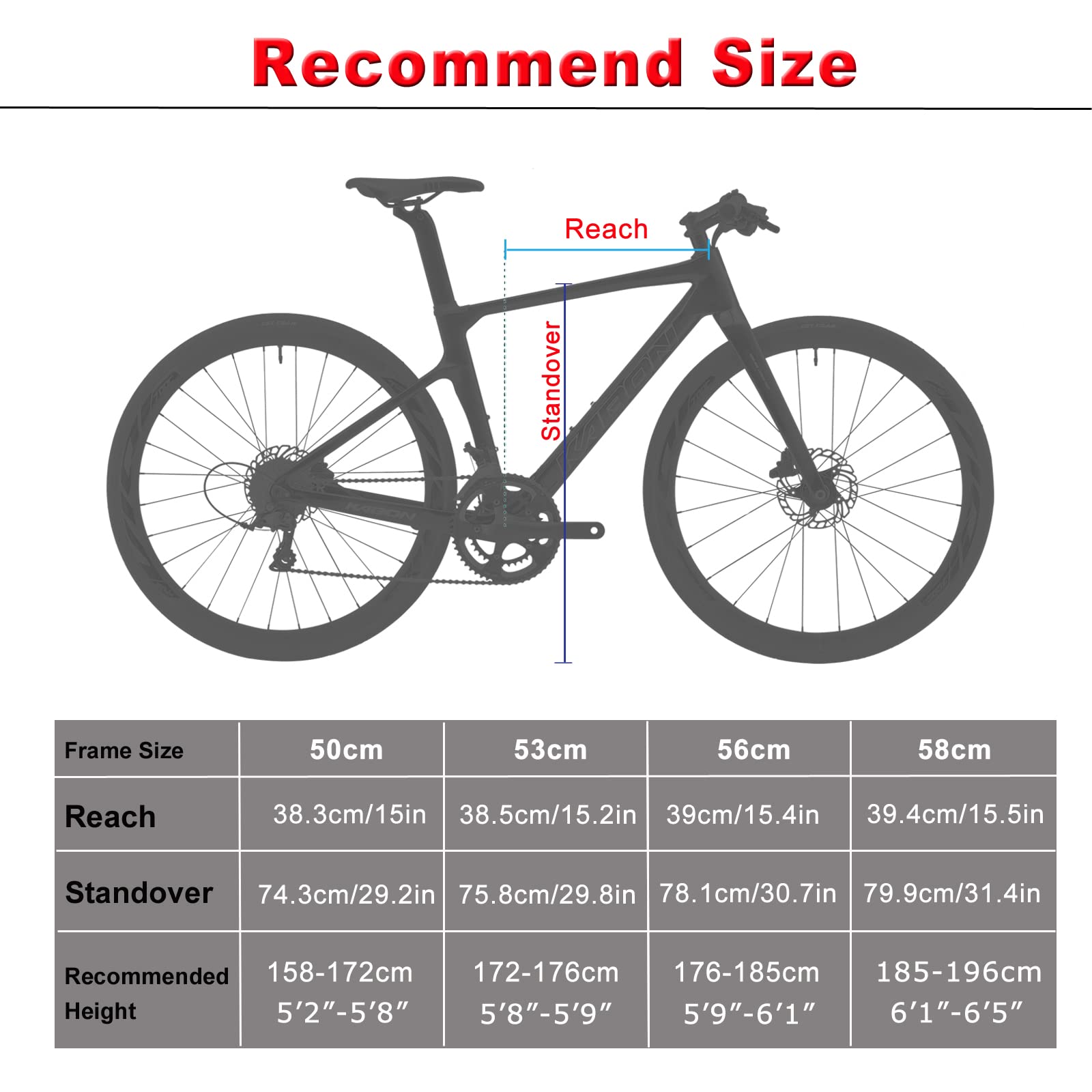 Carbon Road Bike – T800 Frame, 18-Speed, Disc Brakes
