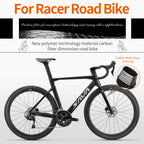 T800 Carbon Road Bike – Shimano 105, 22-Speed, Disc Brakes