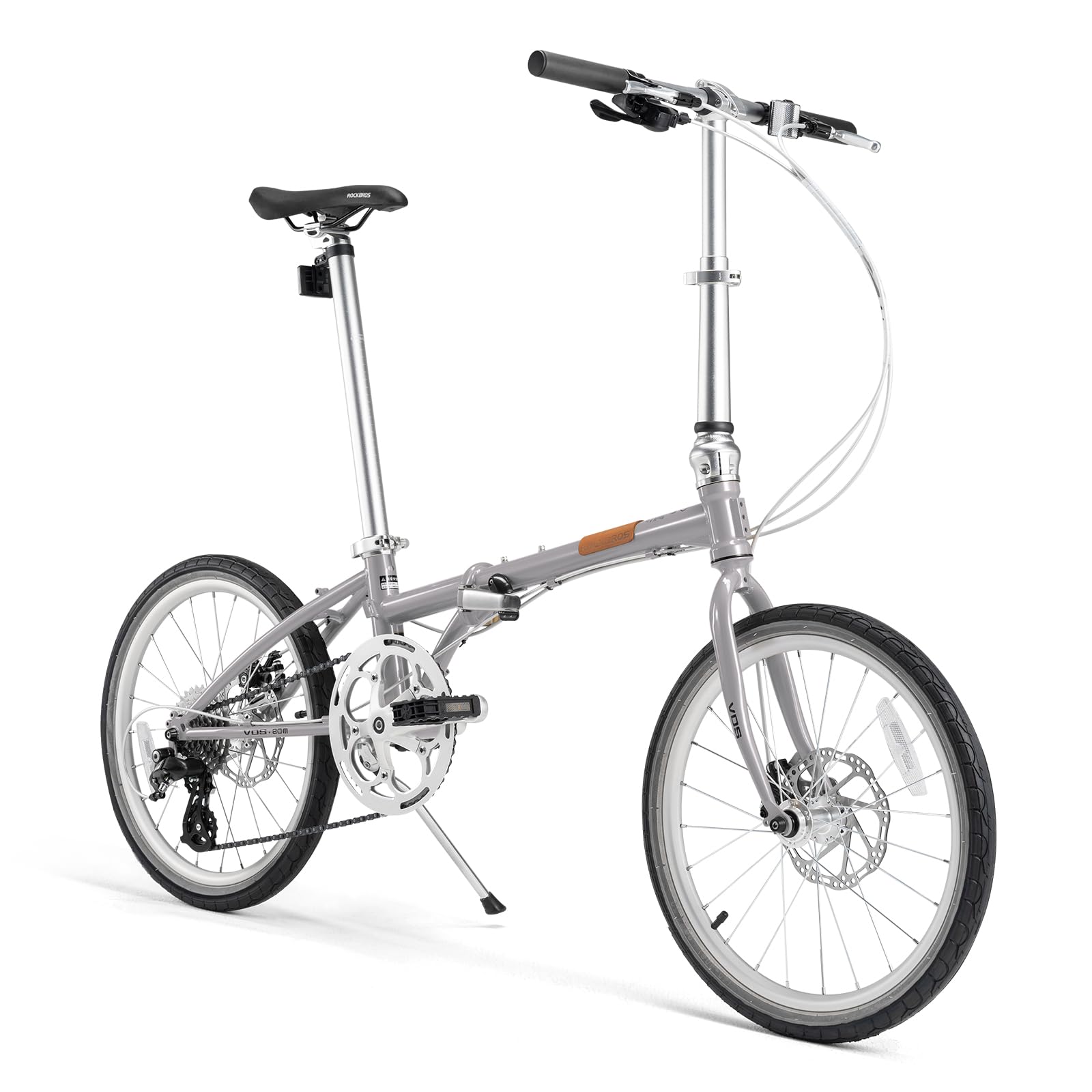 20" Folding Bike – Shimano 8-Speed, Disc Brakes
