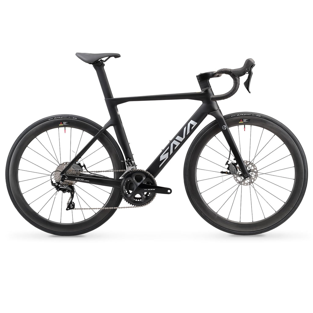 T800 Carbon Road Bike – Shimano 105, 22-Speed, Disc Brakes