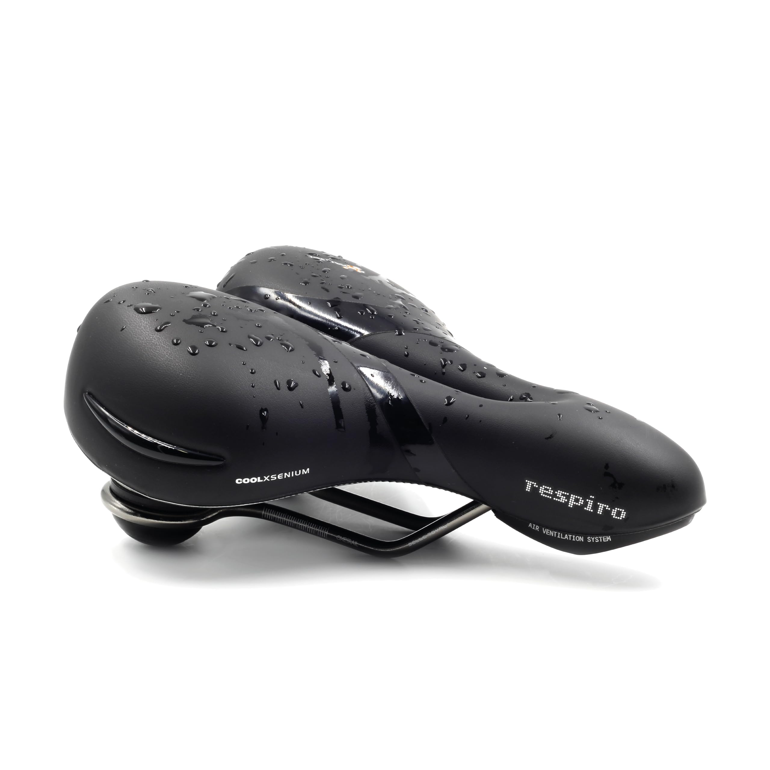 Respiro Relaxed, Unisex Bike Seat with Ventilation Channel for Extra Comfort