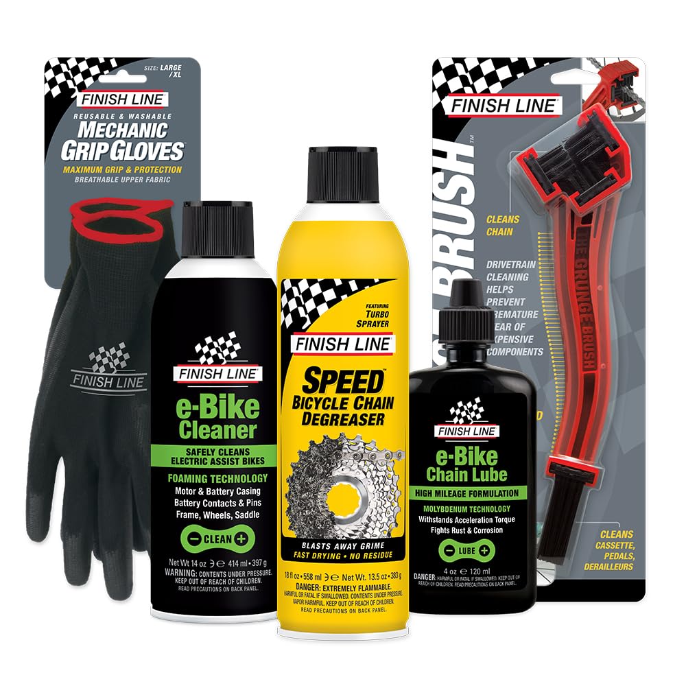 Bike Cleaning & Maintenance Kit – Wash, Degreaser & Dry Lube