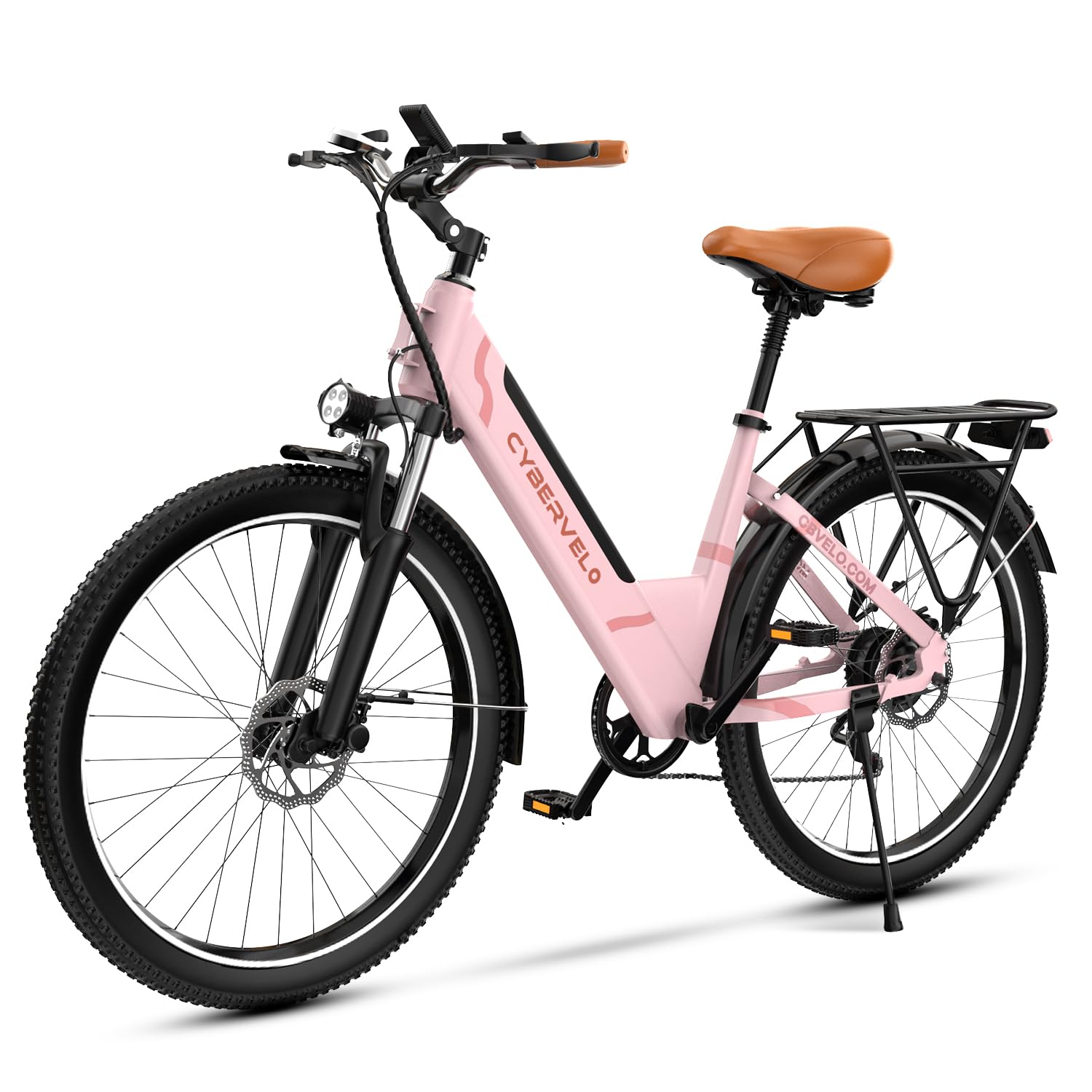 26" Electric Bike – 1000W, 48V Battery, 7-Speed