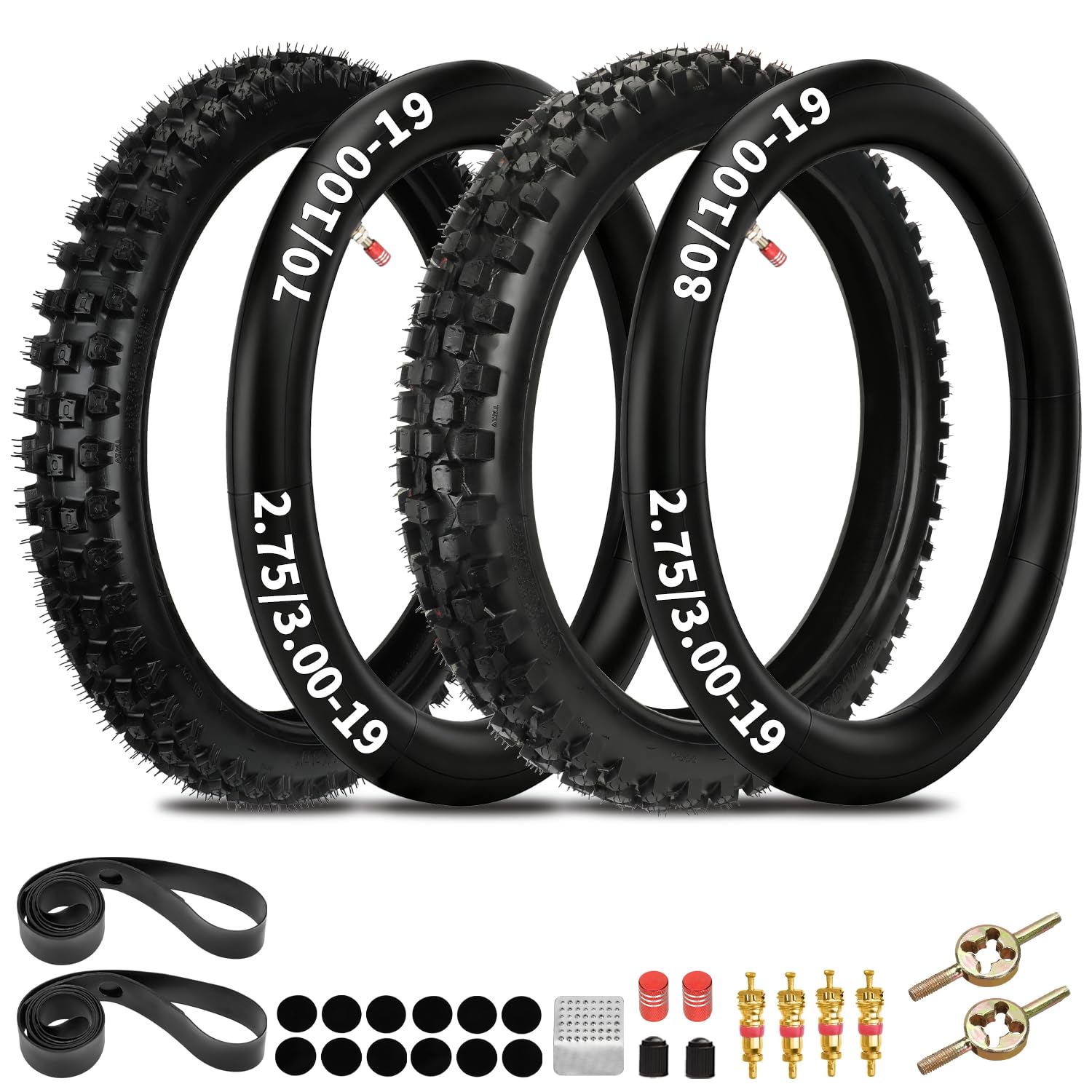 80/100-19 & 70/100-19 Dirt Bike Tire
