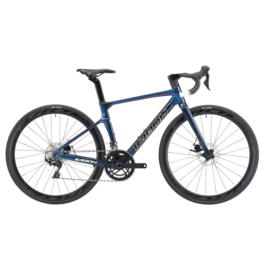 Carbon Road Bike – T800 Frame, 18-Speed, Disc Brakes