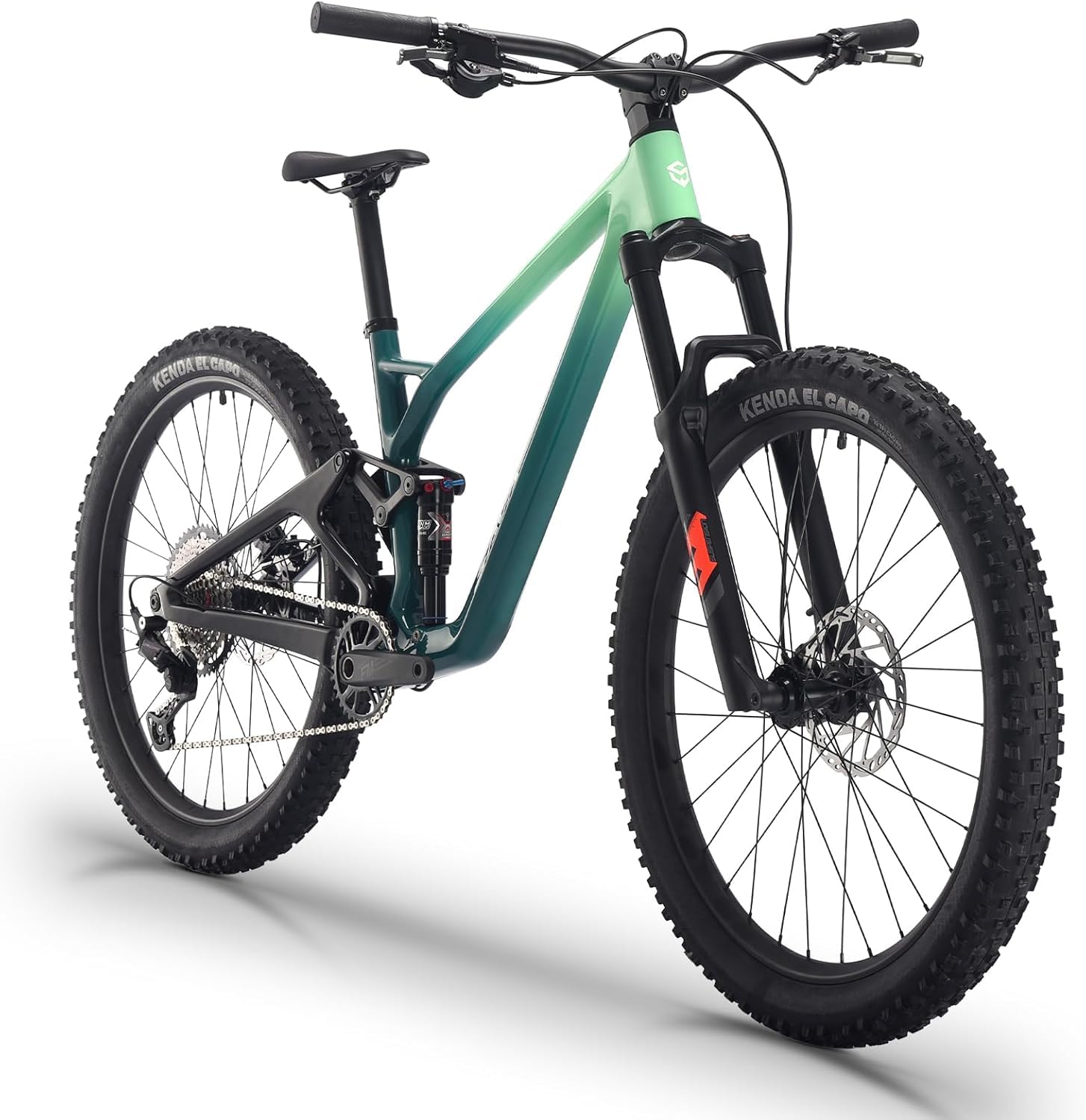 Carbon Fiber Mountain Bike – Full Suspension, 12-Speed