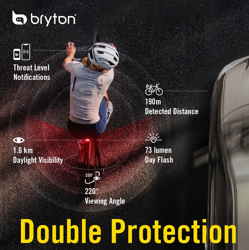 Bike Radar Tail Light – Vehicle Alerts, Waterproof