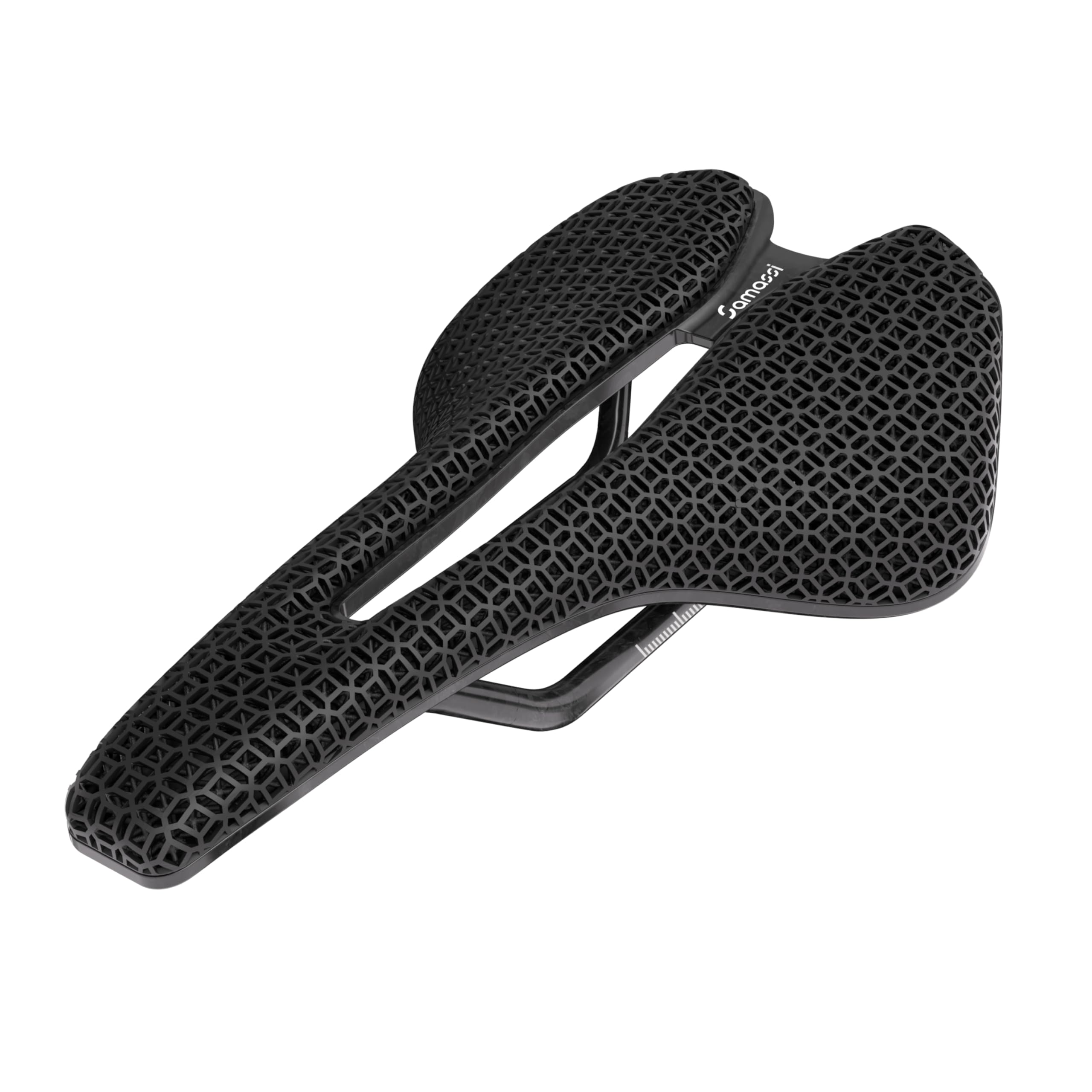 3D Printed Carbon Saddle – Ultralight Breathable Bike Seat