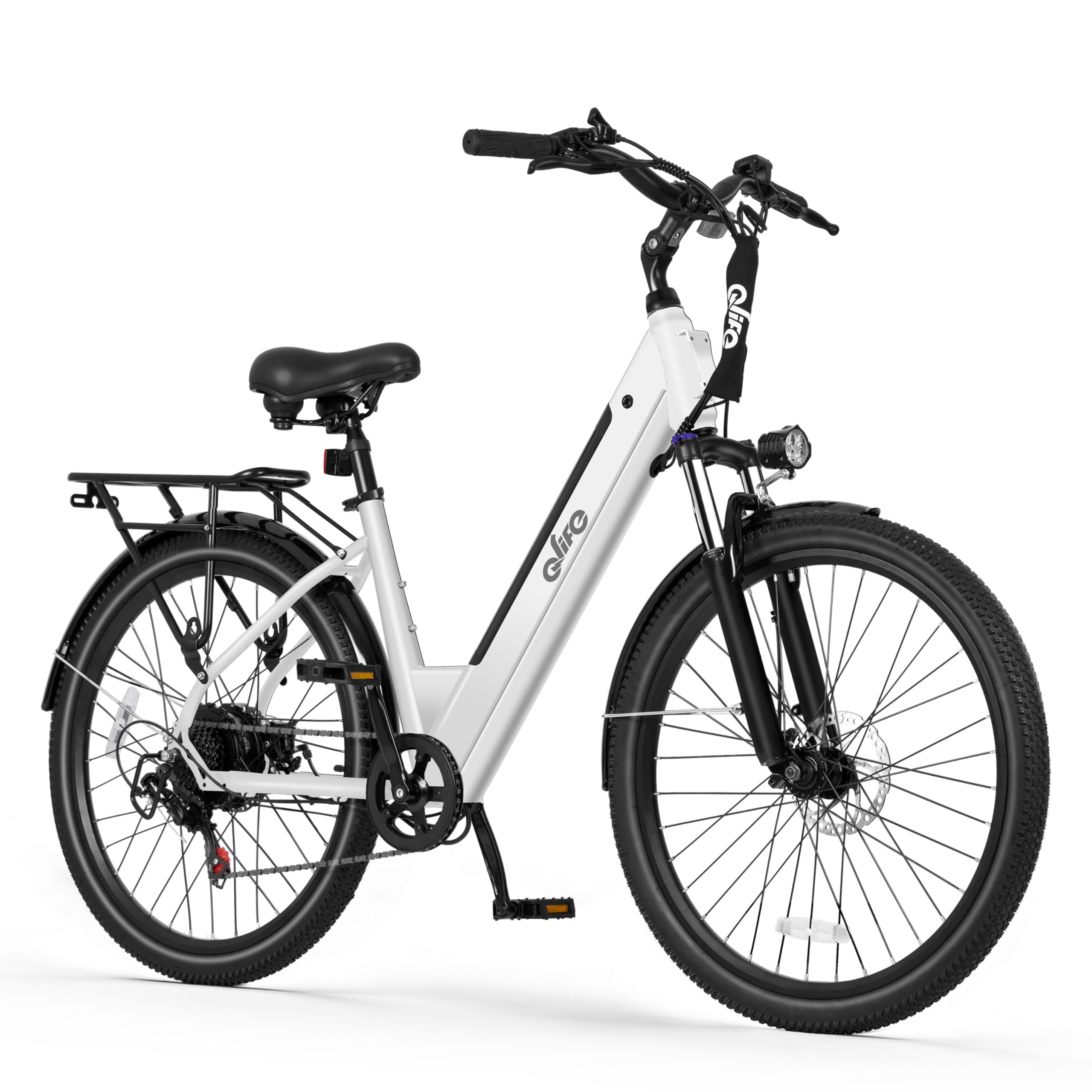 26" Electric Bike – 1200W Motor, 65-Mile Range, 28MPH